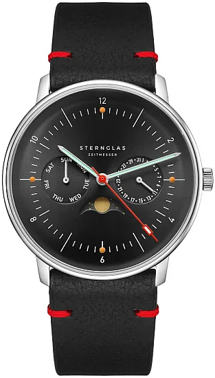 Sternglas Naos Quartz Moonphase Day-Date Edition Neuwerk S01-NMN03-VI29