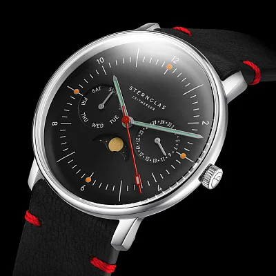 Sternglas Naos Quartz Moonphase Day-Date Edition Neuwerk S01-NMN03-VI29