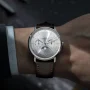  Zdjęcie 2 Sternglas Naos Quartz Moonphase Day-Date Silver Dial S01-NM52-BR03