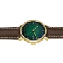  Zdjęcie 5 Sternglas Naos Solar Date Green Dial Brown Leather Strap S01-NS22-BR01