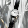  Zdjęcie 3 Sternglas Naos Solar Date White Dial Black Leather Strap S01-NS01-BR02