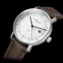  Zdjęcie 9 Sternglas Naos Solar Date White Dial Black Leather Strap S01-NS01-BR03