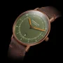  Zdjęcie 5 Sternglas Naos XL Edition 1905 Green Dial Brown Leather Strap S01-NXT35-VI17