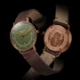  Zdjęcie 2 Sternglas Naos XL Edition 1905 Green Dial Brown Leather Strap S01-NXT35-VI17