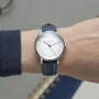  Zdjęcie 2 Sternglas Naos XS Automatic White Dial Blue Leather Strap S02-ND01-NB02