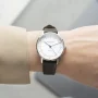  Zdjęcie 2 Sternglas Naos XS Automatic White Dial Brown Leather Strap S02-ND01-KL17
