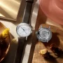  Zdjęcie 3 Sternglas Naos XS Automatic White Dial Brown Leather Strap S02-ND01-KL17