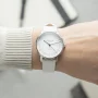  Zdjęcie 2 Sternglas Naos XS Automatic White Dial White Leather Strap S02-ND01-KL12