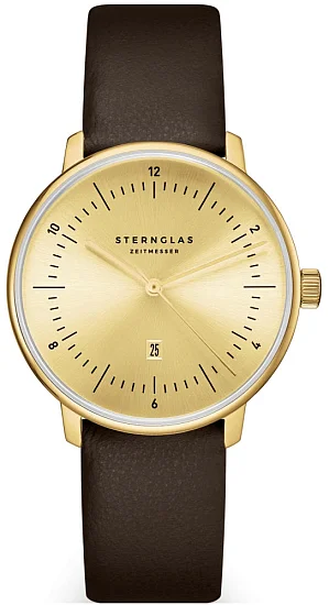Sternglas Naos XS Edition Elyra Quartz Date White Dial S01-NDE12-KL18