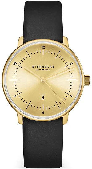 Sternglas Naos XS Edition Elyra Quartz Date White Dial S01-NDE12-KL08