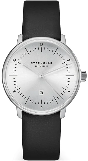 Sternglas Naos XS Edition Elyra Quartz Date White Dial S01-NDE10-KL05