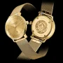  Zdjęcie 9 Sternglas Naos XS Edition Elyra Quartz Date White Dial Mesh S01-NDE12-MI07