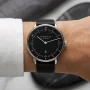  Zdjęcie 3 Sternglas Naos XS Quartz Date Black Dial Black Leather Strap S01-ND53-KL05