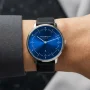  Zdjęcie 2 Sternglas Naos XS Quartz Date Blue Dial Black Leather Strap S01-ND58-KL05