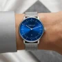  Zdjęcie 2 Sternglas Naos XS Quartz Date Blue Dial Mesh S01-ND58-MI01