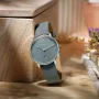  Zdjęcie 4 Sternglas Naos XS Quartz Date Edition Flora Sand Blue S01-NDF17-KL10