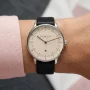  Zdjęcie 3 Sternglas Naos XS Quartz Date Sand Dial Black Leather Strap S01-ND54-KL05