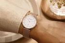  Zdjęcie 4 Sternglas Naos XS Quartz Date White Dial Rose Gold PVD Mesh S01-ND51-MI09