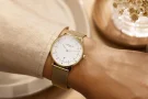  Zdjęcie 9 Sternglas Naos XS Quartz Date White Dial Yellow Gold PVD Mesh S01-ND50-MI07