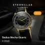  Zdjęcie 3 Sternglas Sedius Meca-Quartz Anthracite Sector Dial S01-SD04-HE03