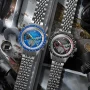  Zdjęcie 8 Sternglas Tachymeter 2.0 Meca-Quartz Chrono Black Dial Rice of Breads Bracelet S01-TM03-ME14