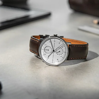 Sternglas Zirkel X Quartz Date White Dial S01-XX01-BR03