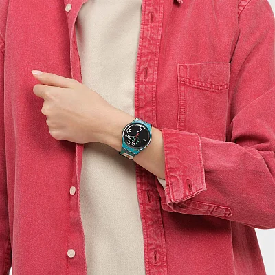 Swatch Art New Gent ISHTAR BY JEAN-MICHEL BASQUIAT SUOZ356