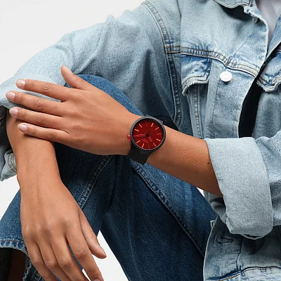 Swatch Big Bold MIDNIGHT MODE SB05B111
