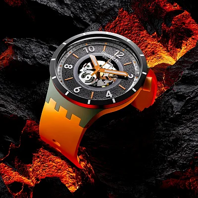 Swatch Big Bold Bioceramic FALL-IAGE POWER OF NATURE SB03G107