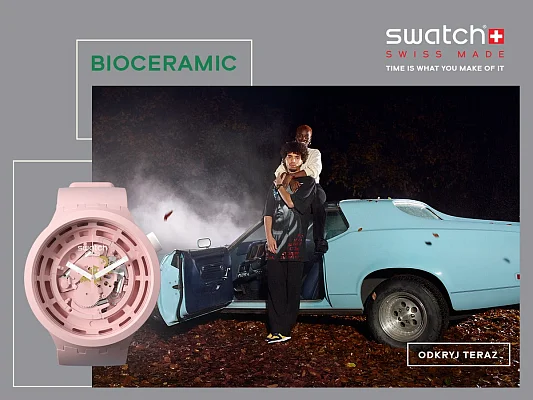 Swatch Big Bold Bioceramic Pink SB03P100