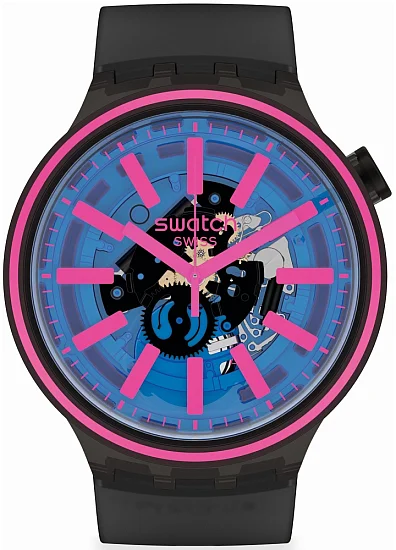 Swatch Big Bold Spectrum Blue Taste SO27B111