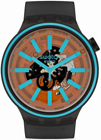 Swatch Big Bold Spectrum Fire Taste SO27B112