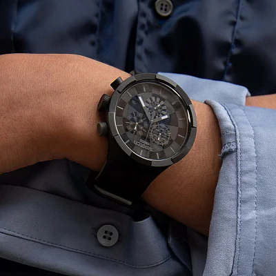 Swatch Big Bold Chrono Checkpoint Black SB02B400