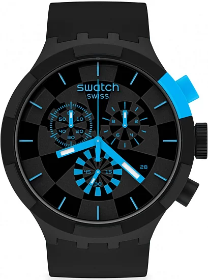 Swatch Big Bold Chrono Checkpoint Blue SB02B401