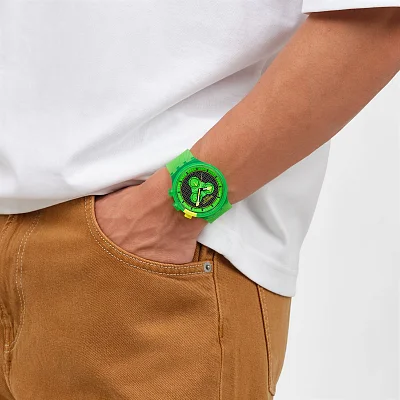 Swatch Big Bold Chrono GLOWINGLY GREEN SB02G100