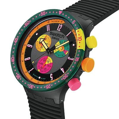Swatch Big Bold Chrono NEON SEPPIA SB02B104