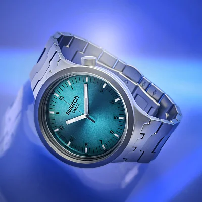 Swatch Big Bold Irony AQUA SHIMMER SB07S100G