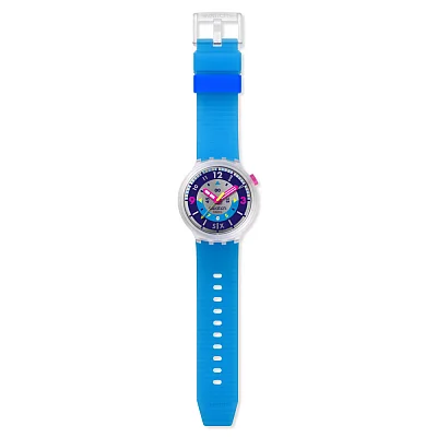 Swatch Big Bold NEON HIELO SB01K400