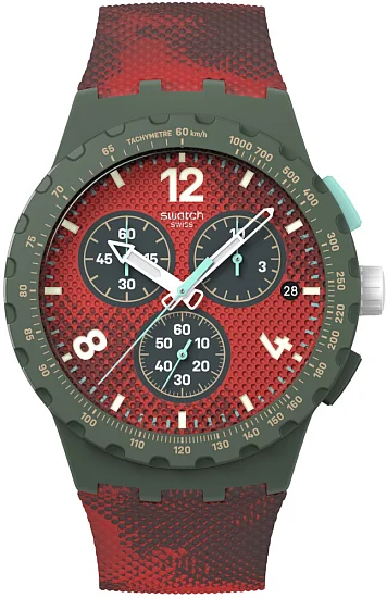 Swatch Chrono CRIMSON FOLIAGE SUSG410