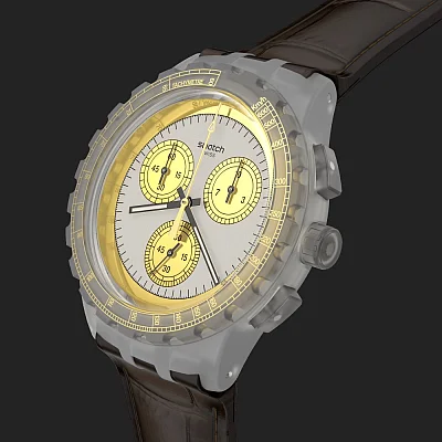 Swatch Chrono GOLDEN RADIANCE SUSM100