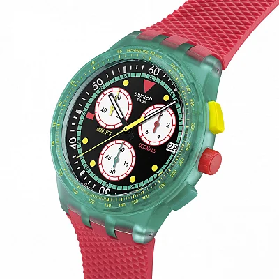 Swatch Chrono NEON EMERALD CHRONO SUSG409