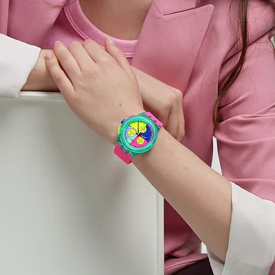 Swatch Chrono NEON FLASH ARROW SUSG408