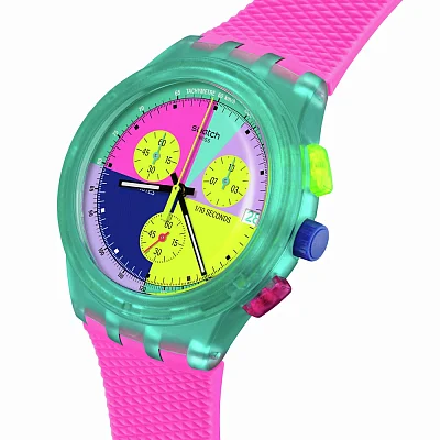 Swatch Chrono NEON FLASH ARROW SUSG408