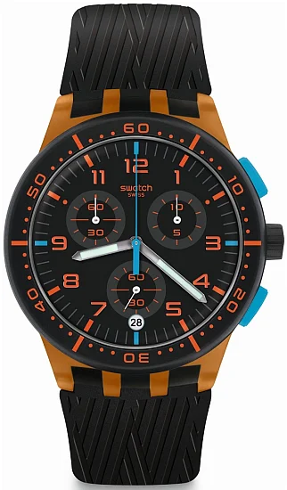 Swatch Chrono Orange Tire SUSO401
