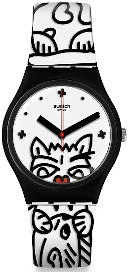 Swatch Gent Comicat GB322