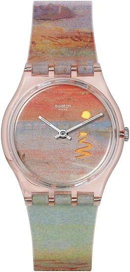 Swatch Gent Art Journey Gallery Scarlet Sunset by Joseph Turner SO28Z700