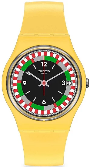 Swatch Gent Bioceramic 1984 Reloaded YEL_RACE SO31J400
