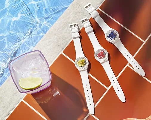 Swatch Gent Bioceramic Time to Yellow Small SO31W105