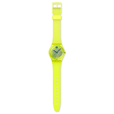 Swatch Gent Biosourced Lacquered LUMINOUSLY LEMON SO28J103