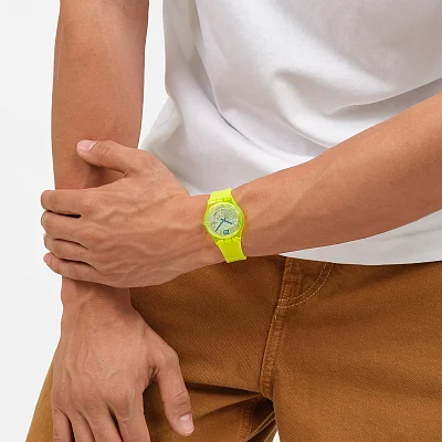 Swatch Gent Biosourced Lacquered LUMINOUSLY LEMON SO28J103